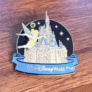 Walt Disney World Trading Pin Castle TinkerBell Tink Pins